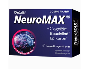 Neuromax Total Care, supliment alimentar, 30 capsule, Cosmopharm
