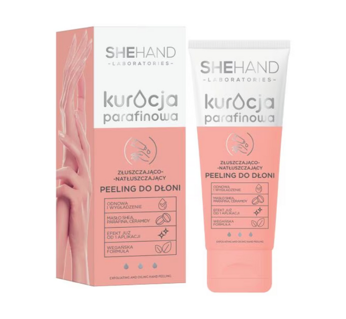 Peeling cu parafina pentru maini, 75g, SheHand